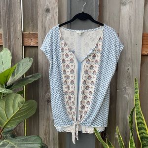 Lucky Brand Knotted Tee